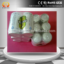 PE Plastic Shrink Wrap Film Para cerveza embotellada